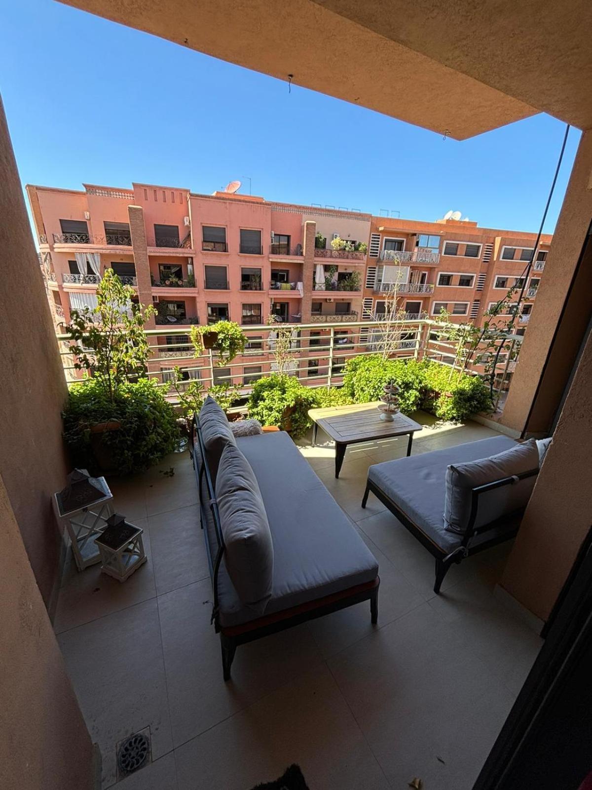 Appartement Neuf Climatise, Centre Marrakech. Marrakesh Bagian luar foto